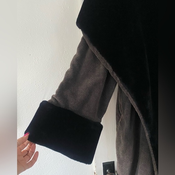 Vintage Rare Norma Kamali Robe Style Coat with Shawl Collar - Picture 2 of 8